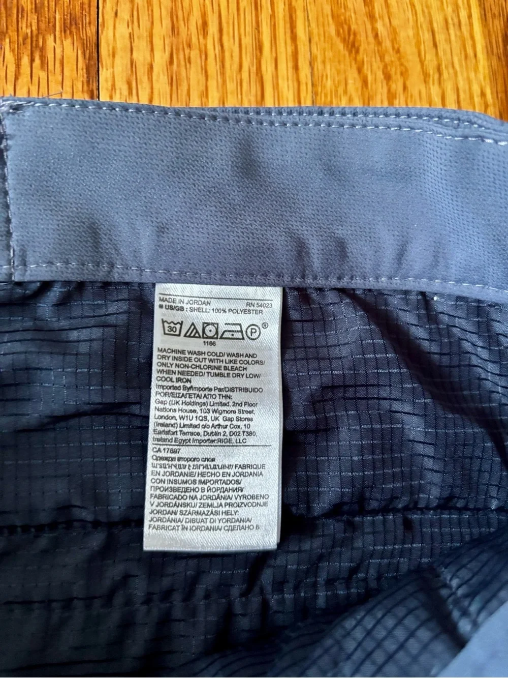 Banana Republic Slate Blue Performance Chinos